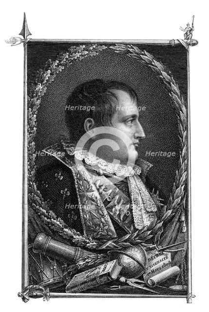 Napoleon Bonaparte, French general and Emperor. Artist: Unknown