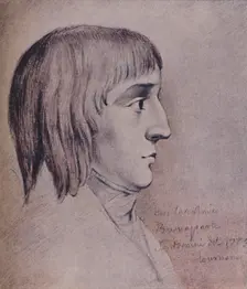 Napoleon Bonaparte in 1785, Aged Sixteen (1896)