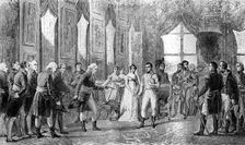 Napoleon Bonaparte is proclaimed Emperor of the French at Saint-Cloud, 18th May 1804 (1882-1884)