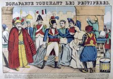 Napoleon Bonaparte Visiting the Plague Stricken of Jaffa 11th March 1799, 19th century