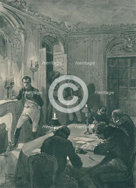 'Napoleon Dictating To His Secretaries', 1896. Artist: Unknown.