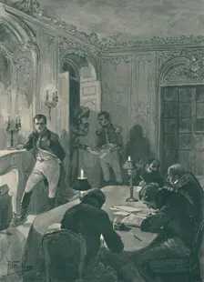Napoleon Dictating To His Secretaries 1896