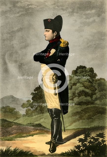 Napoleon, Emperor of the French and King of Italy, 1806, (1921).  Creator: Johann-Friedrich Arnold.