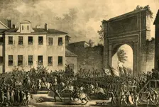 Napoleon enters Milan, 14 May 1796, (1921). Creator: Unknown