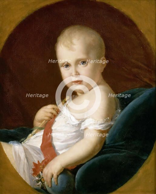 Napoléon François Bonaparte, Duke of Reichstadt, King of Rome. Artist: Gérard, François Pascal Simon (1770-1837)