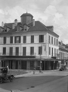 Napoleon House on Chartres Street, New Orleans, between 1920 and 1926. Creator: Arnold Genthe