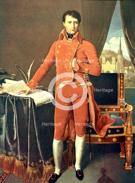 Napoleon I (1769-1821), Consul.