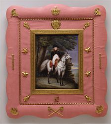 Napoléon I (1769-1821) on Horseback, 1830. Creator: Luigi Marta