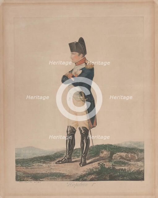 Napoleon I, 1807 Creator: Philibert Louis Debucourt.