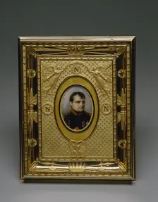 Napoleon I, 1812; Frame: 1808. Creator: Jean-Baptiste Isabey