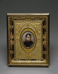 Napoleon I, 1812; Frame: 1808. Creator: Jean-Baptiste Isabey