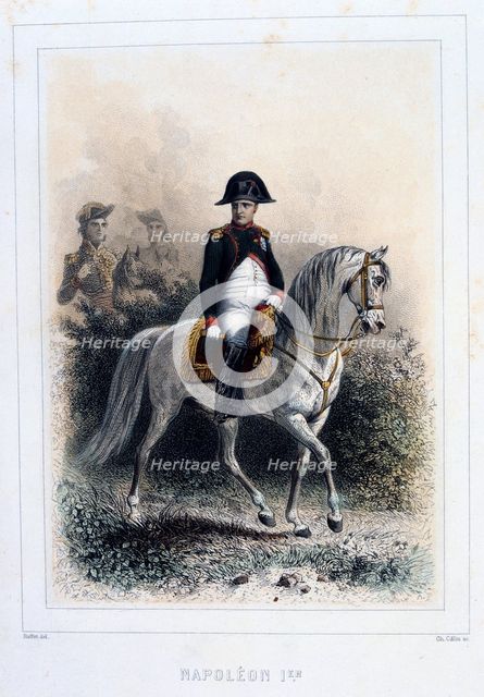 'Napoleon I', 1859.  Artist: Auguste Raffet
