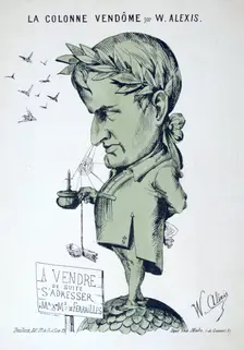 Napoleon I 19th century. Artist: Alexis Wallerstein