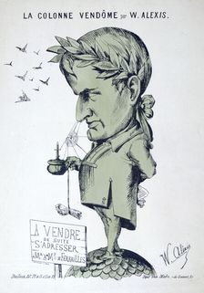 Napoleon I 19th century. Artist: Alexis Wallerstein