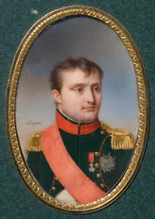 Napoleon I Bonaparte (1769-1821), Emperor of France, late 18th-early 19th century. Creator: Jean Baptiste Jacques Augustin