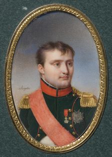 Napoleon I Bonaparte (1769-1821), Emperor of France, late 18th-early 19th century. Creator: Jean Baptiste Jacques Augustin