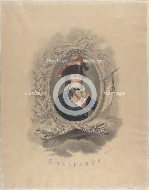 Napoléon I. Bonaparte, 1801. Artist: Ledru, Hilaire (1769-1840)