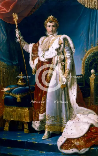 'Napoleon I Emperor of France', 1804. Artist: Francois Pascal Simon Gerard