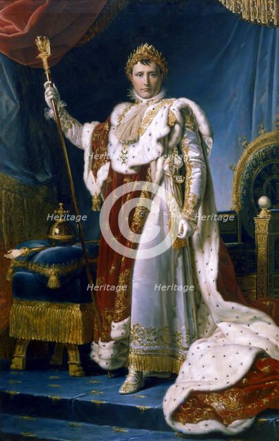 'Napoleon I Emperor of France', 1804. Artist: Francois Pascal Simon Gerard