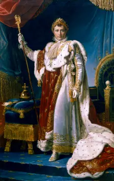 Napoleon I Emperor of France 1804. Artist: Francois Pascal Simon Gerard