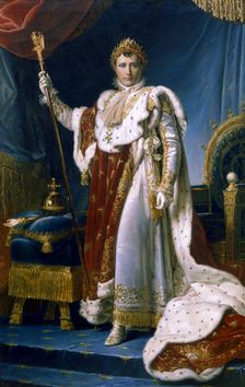 Napoleon I Emperor of France 1804. Artist: Francois Pascal Simon Gerard