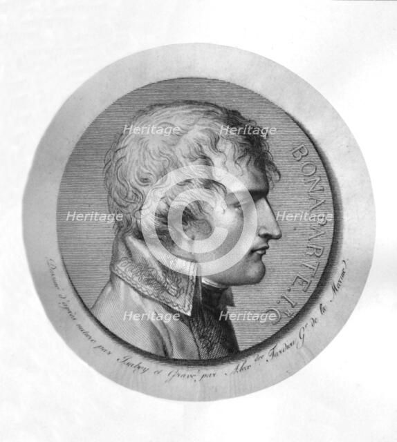 Napoleon I, Emperor of the French, 1894. Artist: Pierre Alexandre Tardieu.