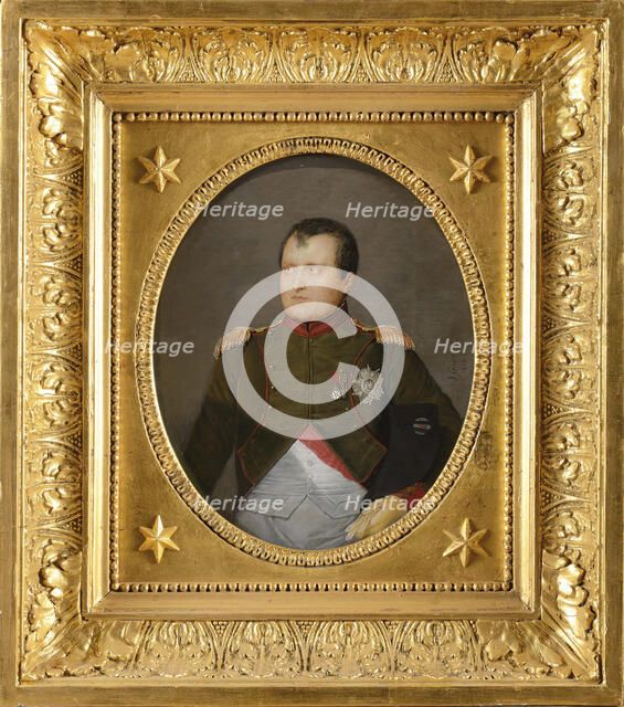Napoleon I in his uniform of the Chasseurs à cheval de la Garde, 1811.