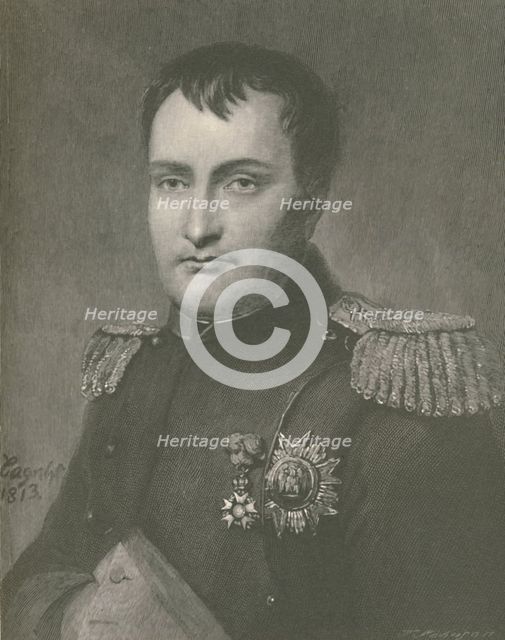 'Napoleon in 1813', (1896). Artist: T Johnson.