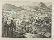 Napoleon in Battle, from The Political and Military Life of Napoleon, 1822–26. Creator: A. Champion