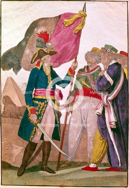 Napoleon in Egypt, 1799. Artist: Unknown