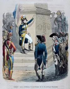 Napoleon in Egypt 1847. Artist: Jean Adolphe Beauce