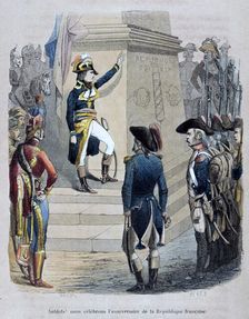 Napoleon in Egypt 1847. Artist: Jean Adolphe Beauce