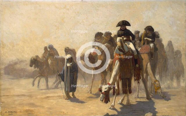 Napoleon in Egypt', 1863.  Creator: Gerôme, Jean-Léon (1824-1904).