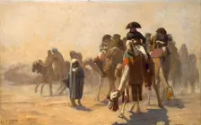 Napoleon in Egypt 1863. Creator: Gerôme, Jean-Léon (1824-1904)