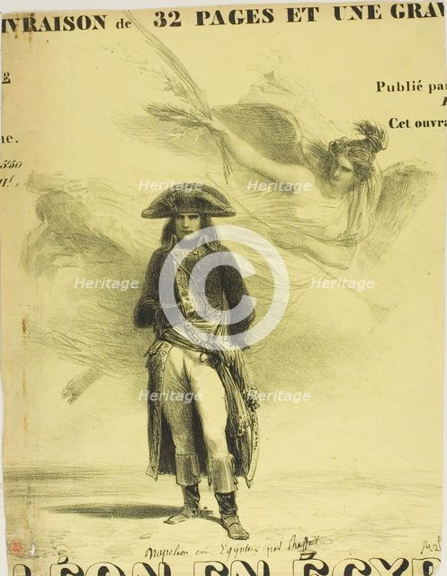 Napoleon in Egypt, 1835. Creator: Auguste Raffet.