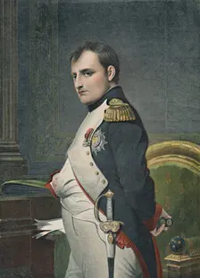 Napoleon in His Study c1800, (1896)