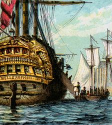 Napoleon In The Bellerophon 1815 (c1850s)