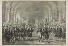 Napoleon in the Chamber of Deputies, from the Political and Military Life of Napoleon, 1822/26. Creator: Charles Etienne Pierre Motte
