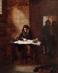 Napoleon in the Prison of Nice in 1794 1841. Artist: Edward Matthew Ward