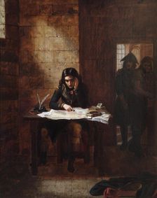 Napoleon in the Prison of Nice in 1794 1841. Artist: Edward Matthew Ward