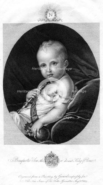 Napoleon II (1811-1832), 1814. Artist: Unknown