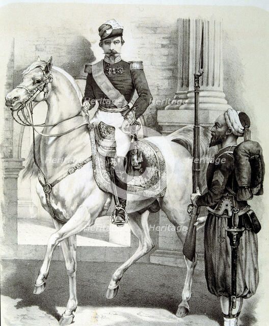 Napoleón III (1808-1870), Emperor of France.