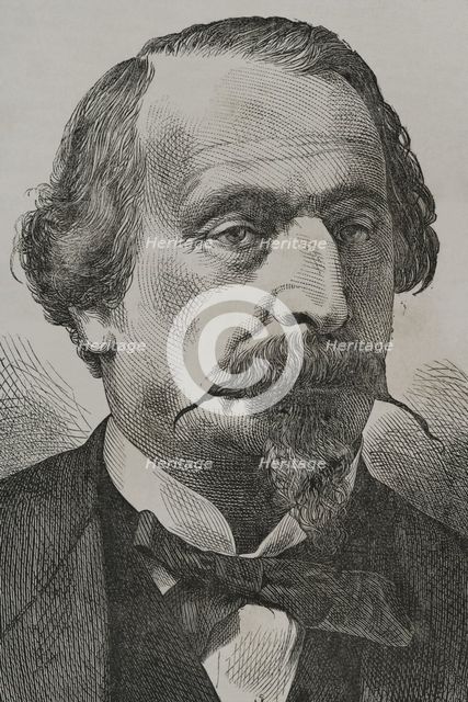 Napoleon III (1808-1873), President of the French Second Republic (1848-1852)..., 1870.  Creator: Unknown.