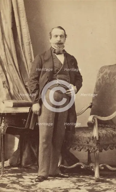 Napoleon III, 1862-1865. Creator: Disdéri & Cie..