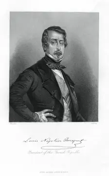 Napoleon III, Emperor of France, 19th century.Artist: Jenkins