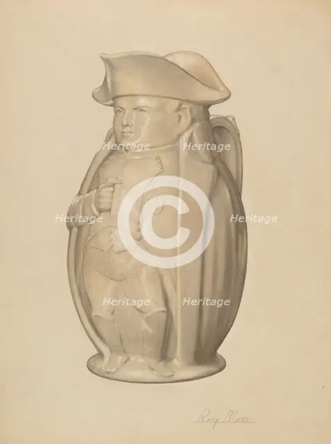 Napoleon Jug, c. 1939. Creator: Roy Moon.