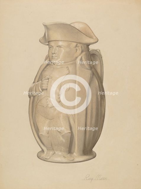 Napoleon Jug, c. 1939. Creator: Roy Moon.