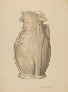 Napoleon Jug, c. 1939. Creator: Roy Moon