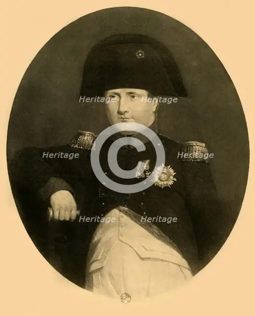 Napoleon on board the 'Bellerophon', July 1815, (1921). Creator: Unknown.