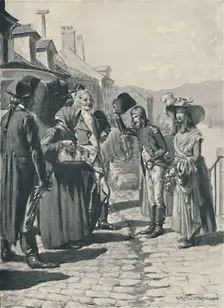 Napoleon On His Way To Corsica With His Sister Elisa 1894, (1896)